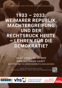 Plakat zur Veranstaltung