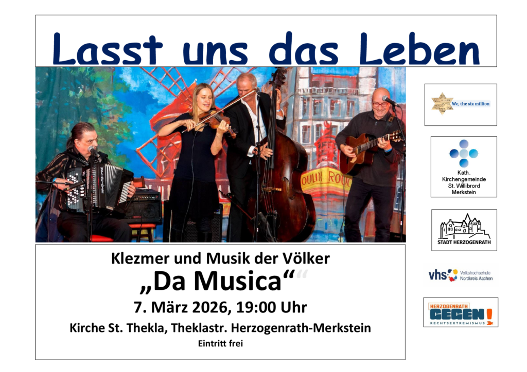 Plakat zur Veranstaltung