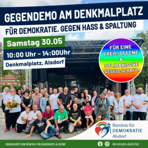 Plakat Demo Alsdorf