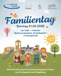 Plakat zum Familientag
