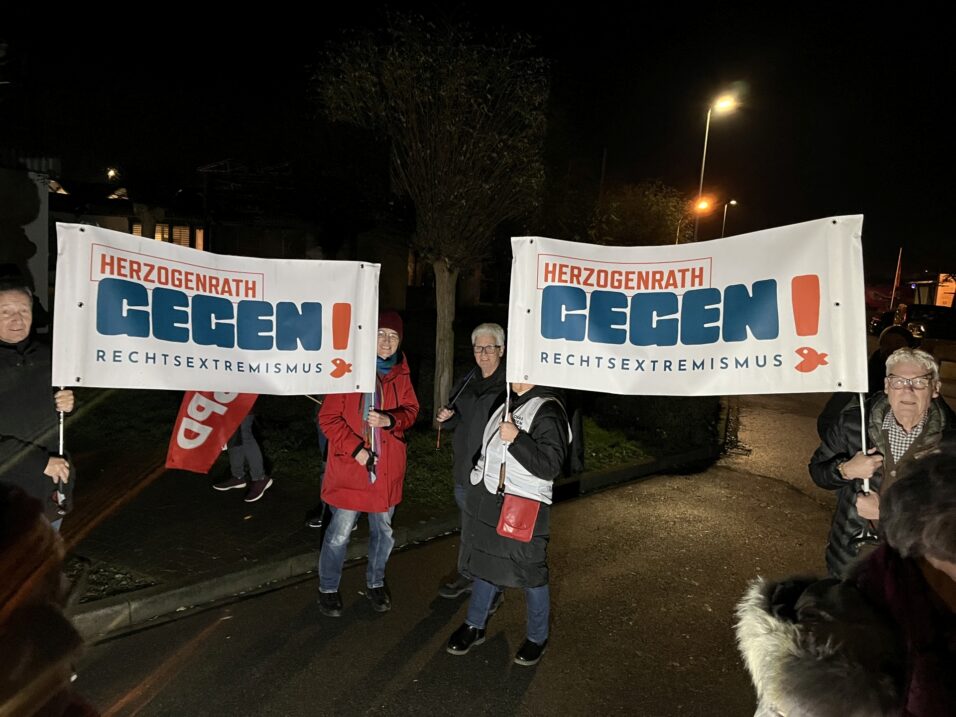 Foto von der Demonstration